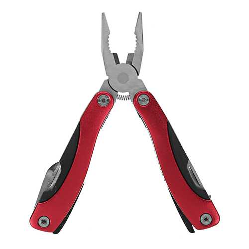 K-MASTER 9 in 1 Stainless Steel Multifunction Fishing Pliers Folding Knife Screwdriver Opener Tools