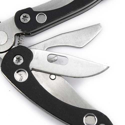 LAOTIE 9 in 1 75mm Multifunction Folding Knife Fishing Pliers Steel Outdooors Pocket Screwdriver Opener Tools
