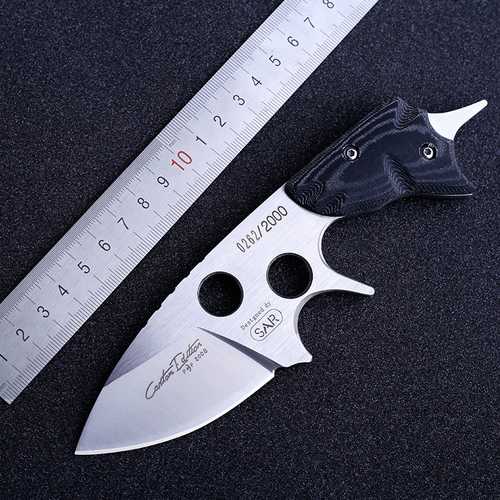 185mm Outdoor Tactics Hardness EDC Knife Portable Pocket Army Survival Self-defense Knives