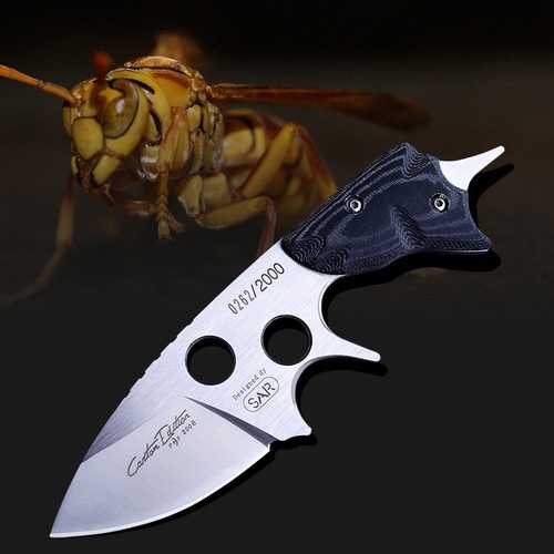 185mm Outdoor Tactics Hardness EDC Knife Portable Pocket Army Survival Self-defense Knives