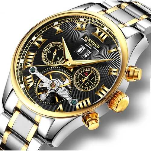 KINYUED JYD-J011 Rome Automatic Mechanical Men Wrist Watch