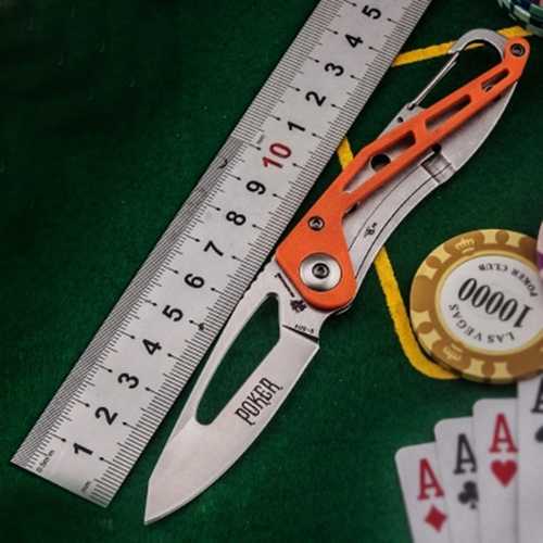 HX OUTDOORS ZD-009A EDC Portable Folding Knife Survival Saber Self Defense Knife Wallet Knife