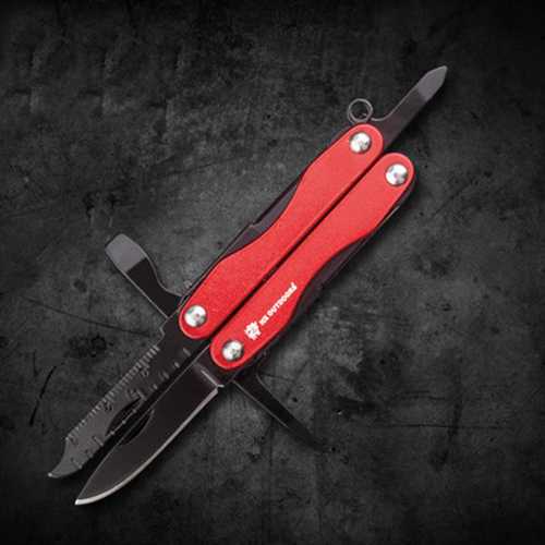 HX OUTDOORS GQ-01A 6 In 1 Mini EDC Scissors MultiFunction Combination Tool Survival Army Knives