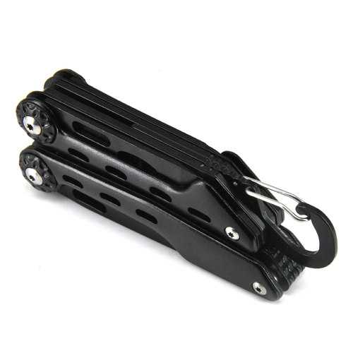 LAOTIE 168mm Stainless Steel Multifunctional Folding Pliers Portable Hanging Pliers Outdoor Survival Tool