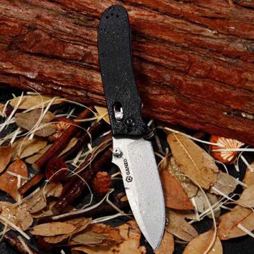 Ganzo 200mm 440C Stainless Steel Tactical Folding Knife Outdoor Portable Knife Multifunction Knife