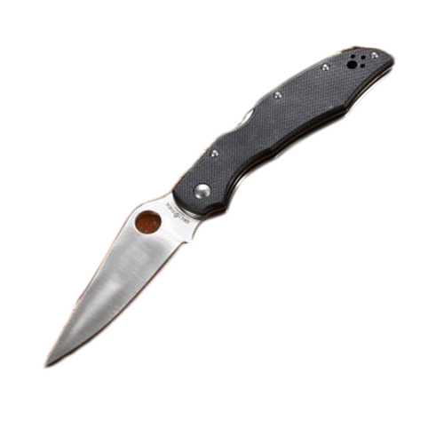 BROTHER 1605G 218mm 440C Stainless Steel Knife Portable Folding Knife Outdoor Survival Knife