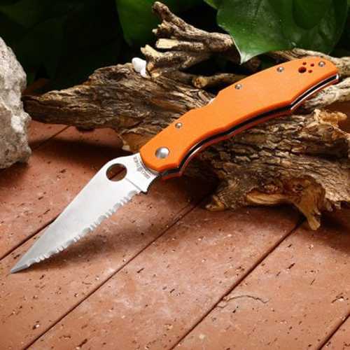 BROTHER 1605G 218mm 440C Stainless Steel Knife Portable Folding Knife Outdoor Survival Knife