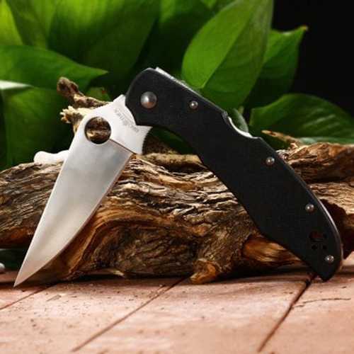 BROTHER 1605G 218mm 440C Stainless Steel Knife Portable Folding Knife Outdoor Survival Knife