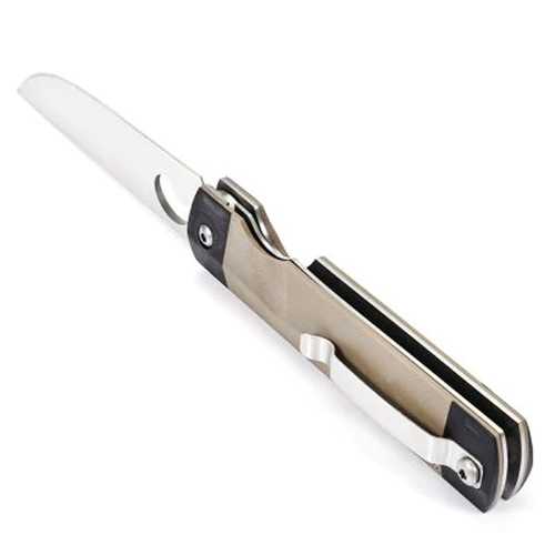 BROTHER 1607 195mm 440C Stainless Steel Knife Liner Lock Folding Knife Outdoor Survival Knife