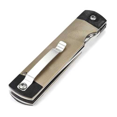 BROTHER 1607 195mm 440C Stainless Steel Knife Liner Lock Folding Knife Outdoor Survival Knife