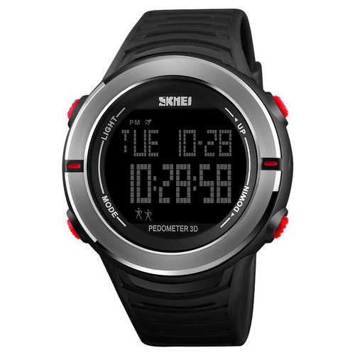 SKMEI 1322 Fashion Sport Multi-function Alarm Digital Watch