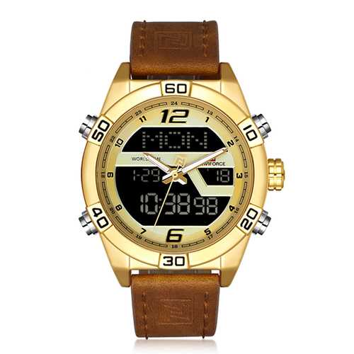 NAVIFORCE 9128  Chronograph Alarm Dual Display Digital Watch