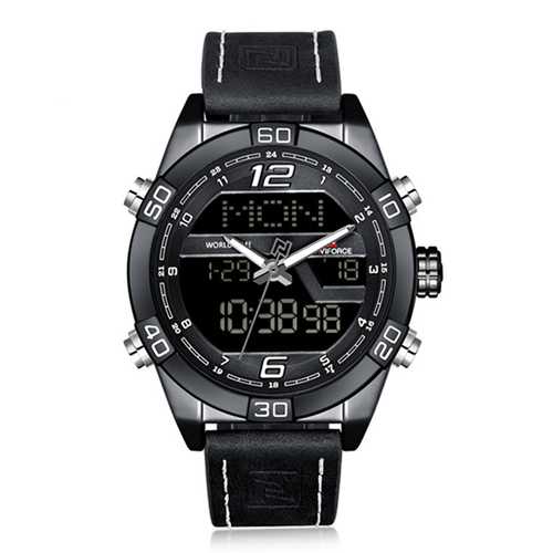 NAVIFORCE 9128  Chronograph Alarm Dual Display Digital Watch