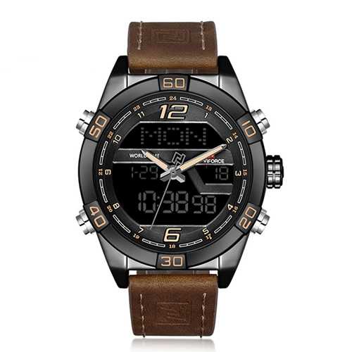 NAVIFORCE 9128  Chronograph Alarm Dual Display Digital Watch