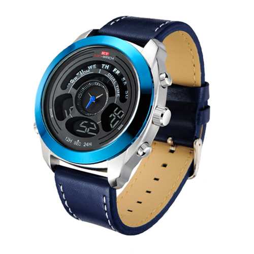 KAT-WACH KT713 Chronograph Sport Dual Display Digital Watch