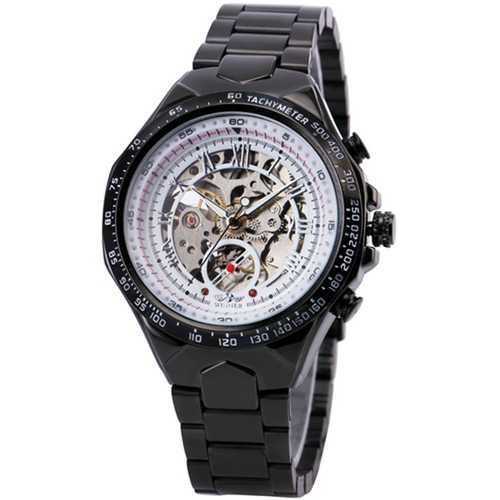 125 Roman Dials Black Case Automatic Mechanical Watch