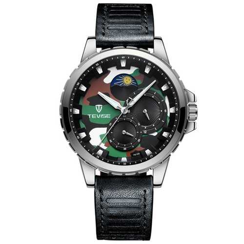 TEVISE T815 Military Calendar Automatic Mechanical Watch