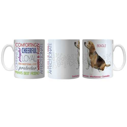Pet Coffee Mug 11oz Beagle Special Order
