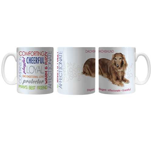 Pet Coffee Mug 11oz Dachshund Special Order