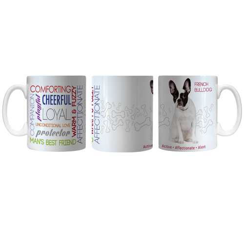 Pet Coffee Mug 11oz French Bulldog Special Order