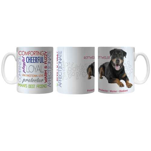 Pet Coffee Mug 11oz Rottweiler Special Order