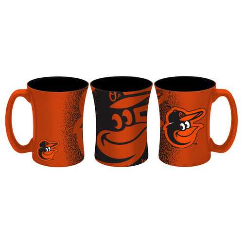 Baltimore Orioles Coffee Mug - 14 oz Mocha Special Order