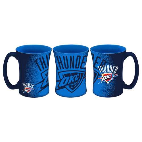 Oklahoma City Thunder Coffee Mug 14oz Mocha Style