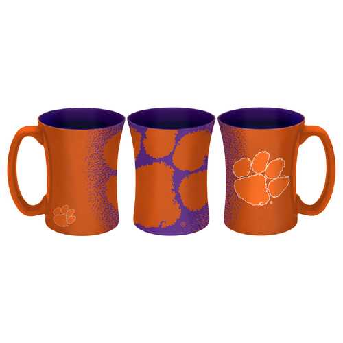 Clemson Tigers Coffee Mug 14oz Mocha Style Special Order