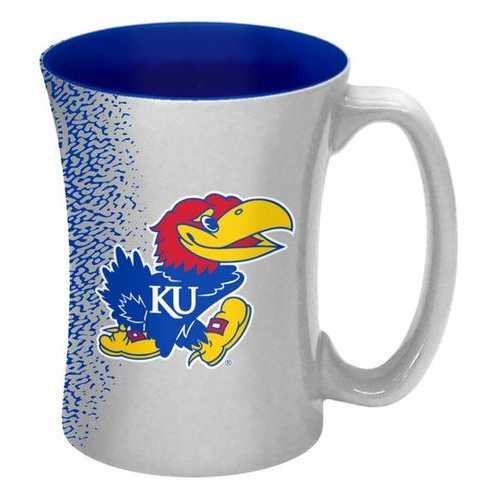 Kansas Jayhawks Coffee Mug - 14 oz Mocha Special Order