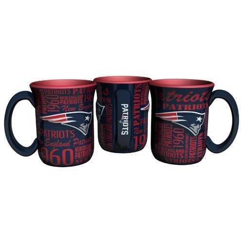 New England Patriots Coffee Mug 17oz Spirit Style