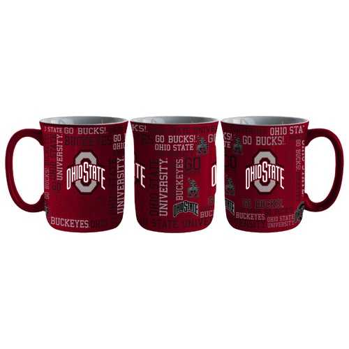 Ohio State Buckeyes Coffee Mug 17oz Spirit Style