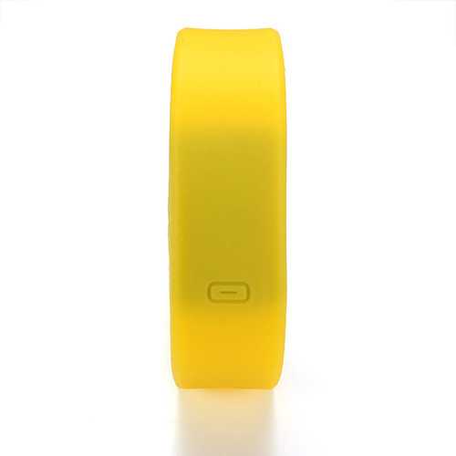 LED Digital Jelly Colors Silicone Band Men Women Wrist Watch