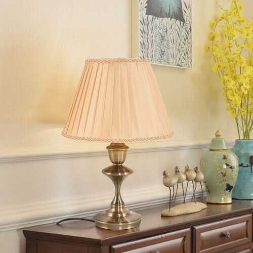 Antique Brass LED Bulb Table Lamp