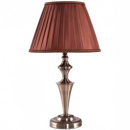 13" Antique Brass  Bedroom LED Bulb  Table Lamp