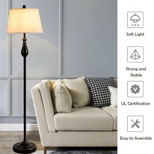 3 pcs Brushed Nickel Lamp Set-Silver