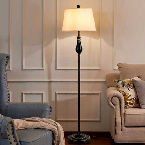 3 pcs Brushed Nickel Lamp Set-Silver