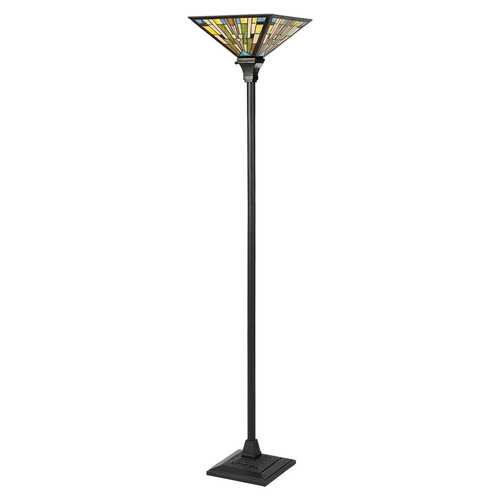 1-Light Torchiere Floor Lamp with 14