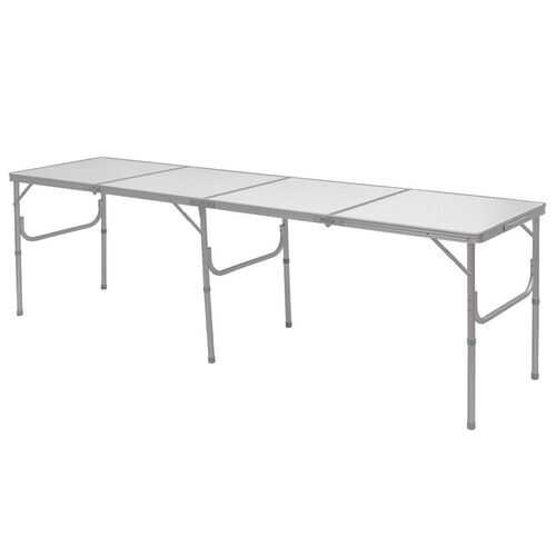 8' Aluminum Folding Picnic Camping Table