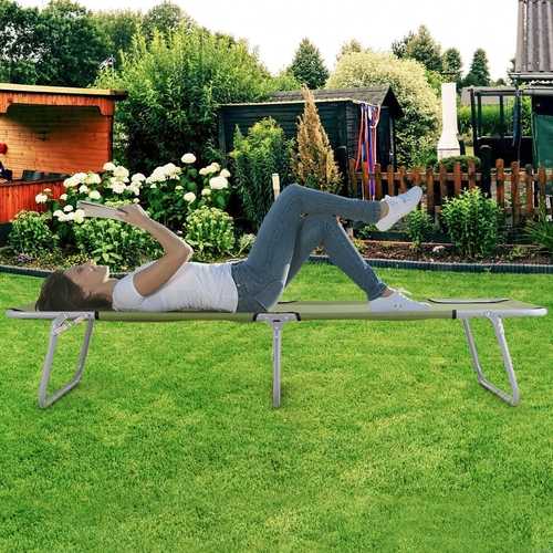 Portable Foldable Camping Bed Army Military Camping Cot