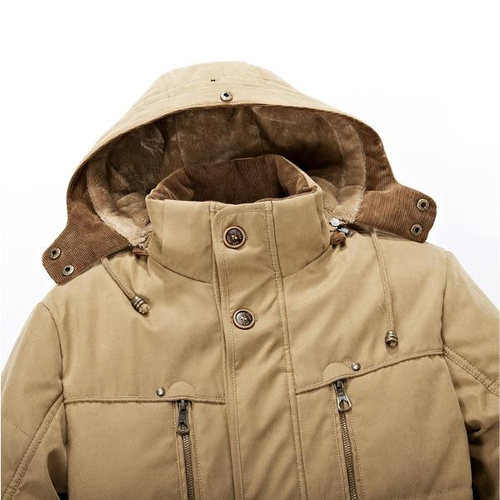 Thicken Multi Pockets Hooded Jackets