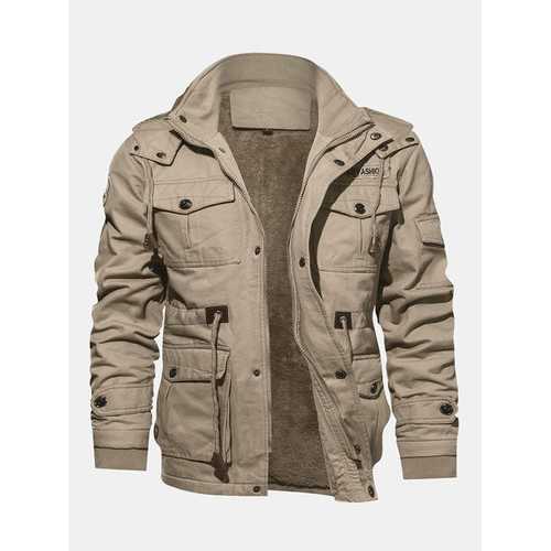 Thickened Warm Multi Pockets Jacket