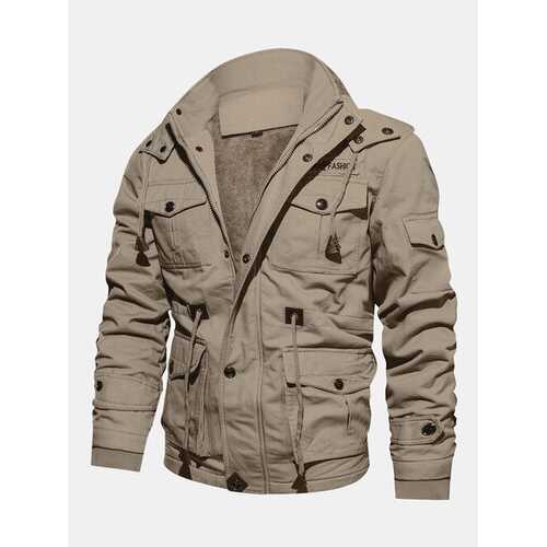 Thickened Warm Multi Pockets Jacket