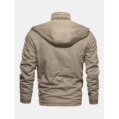 Thickened Warm Multi Pockets Jacket