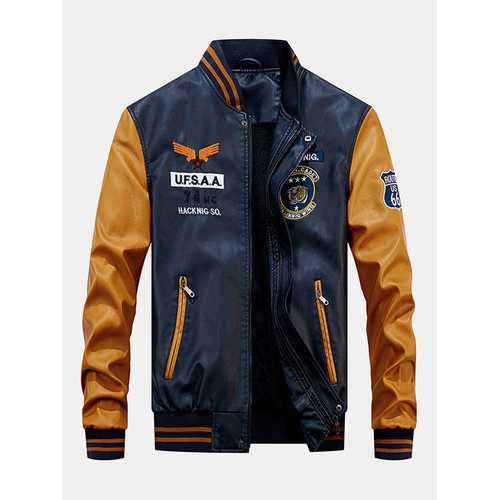 Mens Autumn Fashion Bomber Jacket