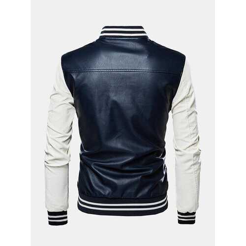 Mens Autumn Fashion Bomber Jacket