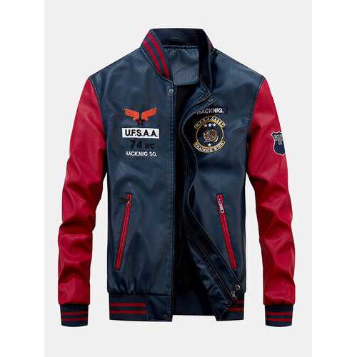 Mens Autumn Fashion Bomber Jacket