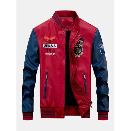 Mens Autumn Fashion Bomber Jacket