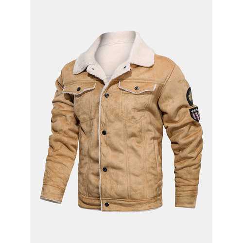 Faux Fur Leathers Suedes Thickened Coats