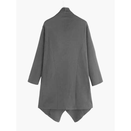 Cool Irregular Front Open Jackets