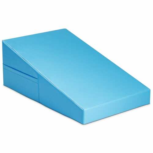 Incline Wedge Fitness Skill Tumbling Gymnastics Mat-Blue